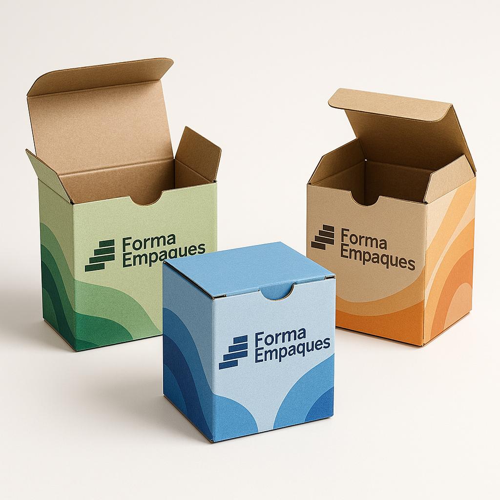 Caja Plegadiza Con Diseño y Logo, Bogotá
