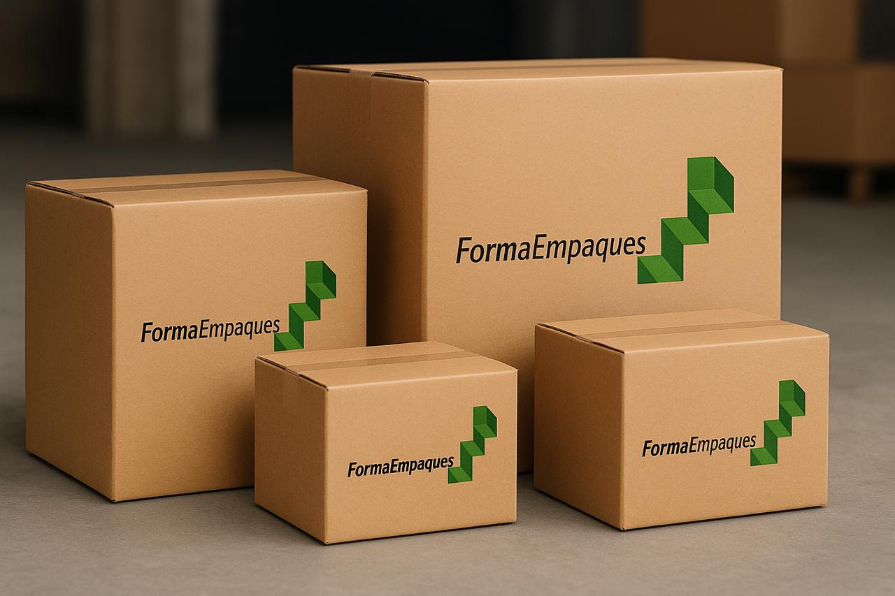 Cajas de Cartón Kraff. Packing Colombia, Bogotá